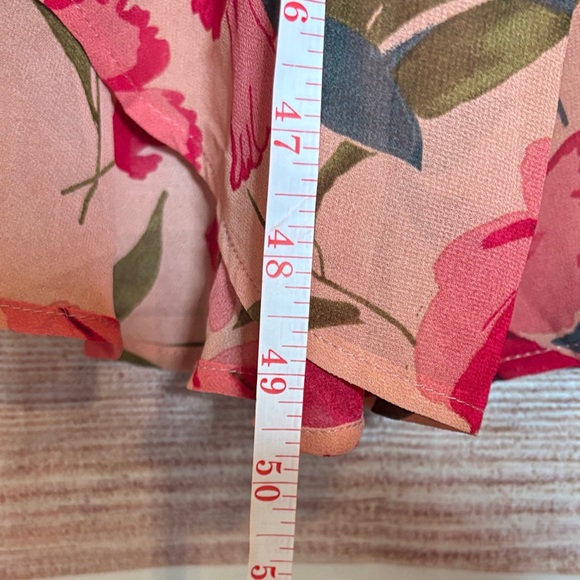 Floral Chiffon Ruffle Dress - Picture 7 of 9